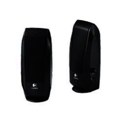 Logitech S-120 - PC multimedia speakers - 2.3 Watt (Total) - black